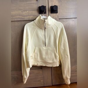 lululemon Scuba Oversized Funnel Neck Half-Zip Sundance XS/S